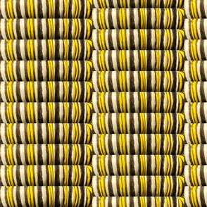 AJ MONARCH CATERPILLAR STRIPES-LARGE-HALF DROP