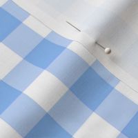 Stylish Gingham - cornflower blue