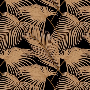 Palm Leaves Black_Iveta Abolina