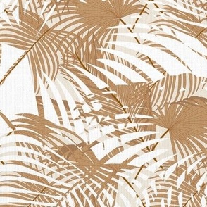 Palm Leaves White Distorted_Iveta Abolina