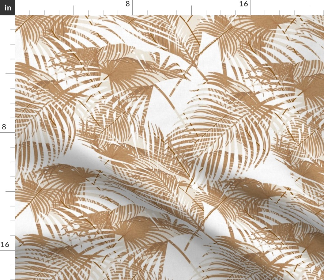 Palm Leaves White Distorted_Iveta Abolina