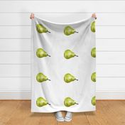 21-1n Fat Quarter Play Mat Pear White