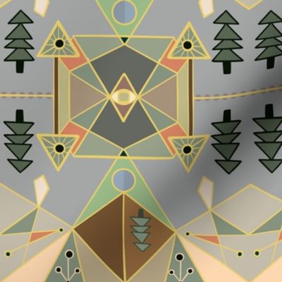 Woodland Geometric 