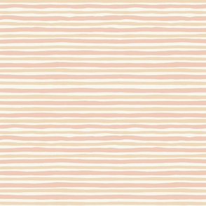 Hand-drawn Stripes in Sherbet