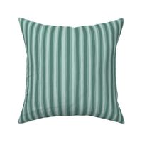 Vertical Stripes in Seafoam