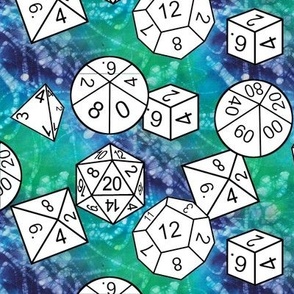 td3 med white dice by Shari Lynn's Stitches