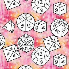 td12 med white dice by Shari Lynn's Stitches