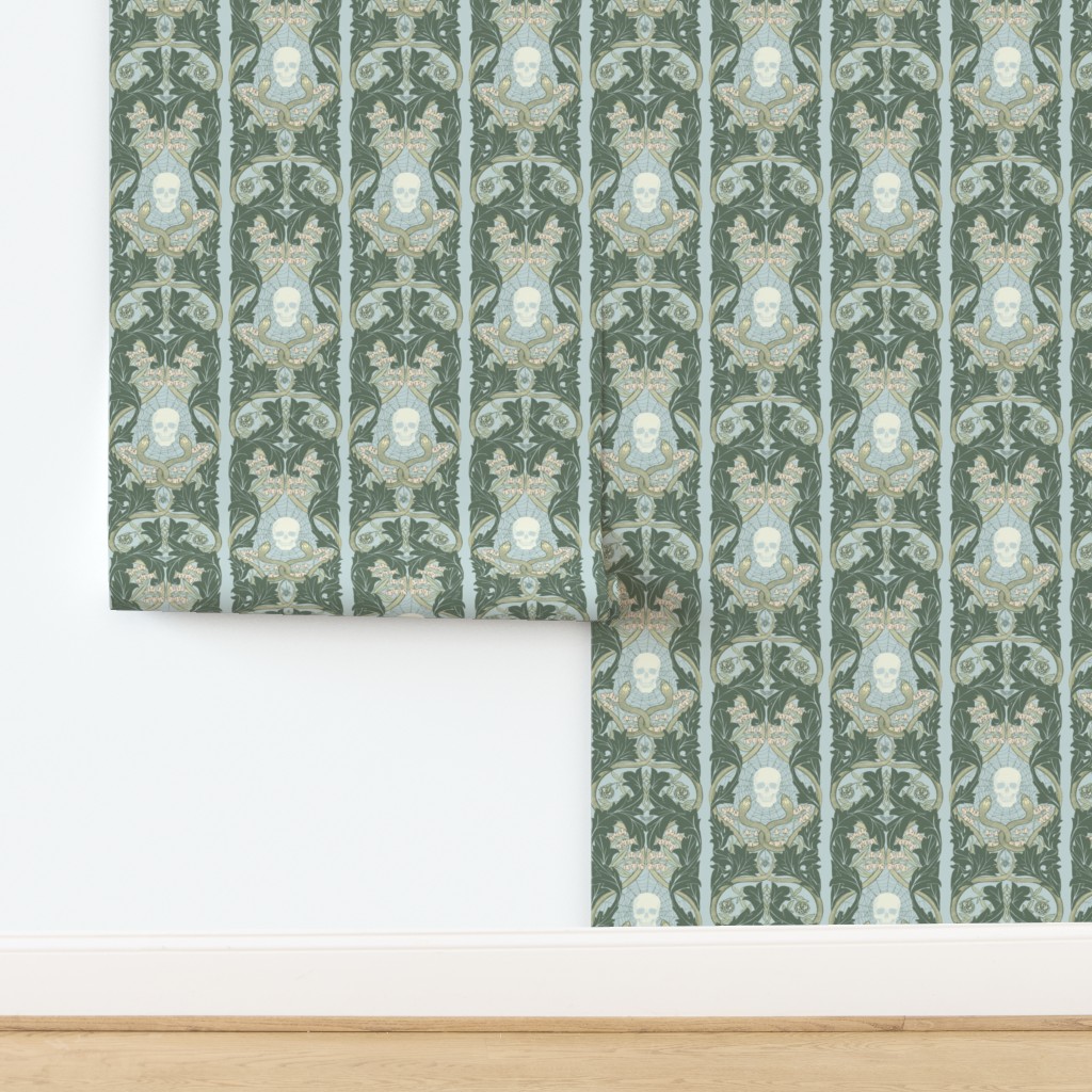 Vintage Halloween Pastels Wallpaper | Spoonflower