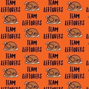 Team Leftovers - orange - cooked turkey - LAD21