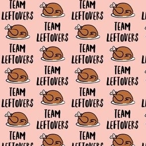 Team Leftovers - pink - cooked turkey - LAD21