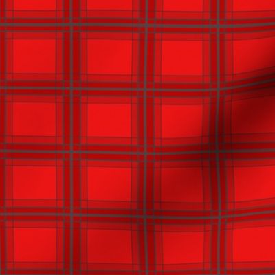 red geometric pattern 