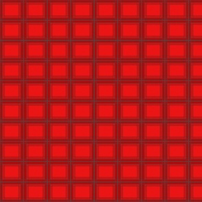 red geometric pattern 