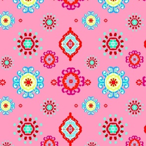 Colourful,bohemian,summer,mosaic,boho pattern 