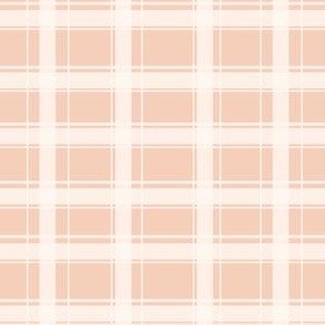 Plaid gingham Soft Pink 