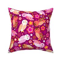 Stars & Flowers & Owls - Large