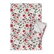 Jolly Christmas Florals / Dusty Blush Stripes copy