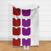 Mini Vestments // Open Cross in Red, Purple, White