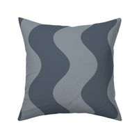 One Wavy Layer in slate blue