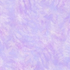 Lavender Rose Fern Maple Leaf Sunprints