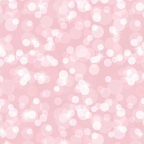 Sparkly Bokeh Pattern - Rose Quartz Color