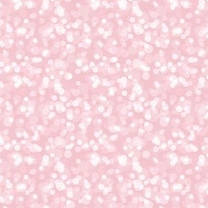 Small Sparkly Bokeh Pattern - Rose Quartz Color