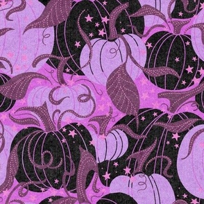 Twilight Pumpkins Pastel Magenta