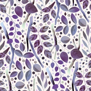 Pastel Purple Forest 