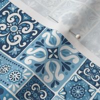 Tiles - blue and white