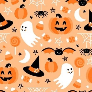 Spooky Cute Halloween (Orange)