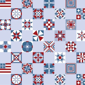 50 States American Quilt Pattern