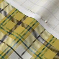 Nature Trail Plaid - Citron Yellow Regular Scale