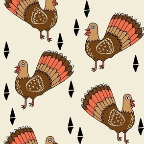 LARGE turkey // turkeys bird benjamin franklin thanksgiving usa autumn fall 