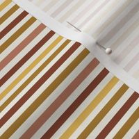 SMALL fall stripes fabric - autumn colors, fall, warm, apples, 