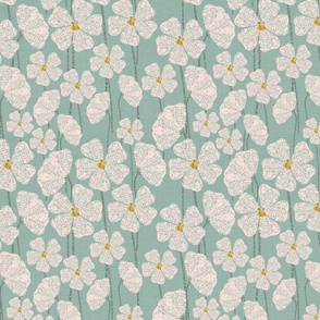 flowery meadow acquamarine texture 