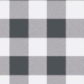 Grey & White - Big Time Gingham