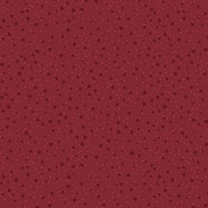 double dots - wineflower coordinate