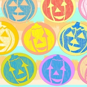 PASTEL JACK O LANTERNS