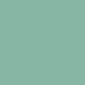Mint Green Solid - hex # 86b7a4 
