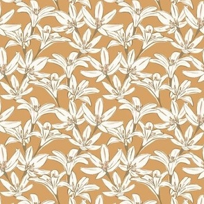 Season Blooms - Ochre Medium - Hufton