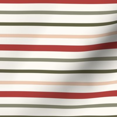 Candy Stripe - Red Multi - Hufton