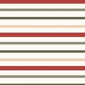 Candy Stripe - Red Multi - Hufton