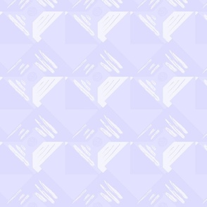 Lilac geometric wallpaper