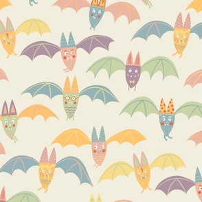Pastel Bats