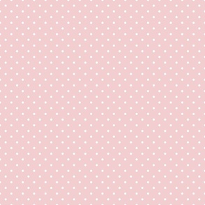 polka dot-pink and white