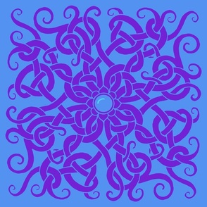 Octo Bandana 1 Purple Blue