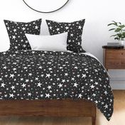 Starlight - Twinkling Stars - Black Large Scale