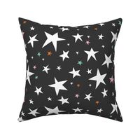 Starlight - Twinkling Stars - Black Large Scale