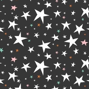 Starlight - Twinkling Stars - Black Regular Scale
