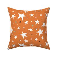 Starlight - Twinkling Stars - Orange Large Scale