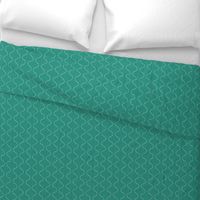 Flowing Dots - Teal